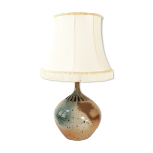Lampe en grès vintage