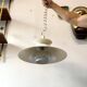 Adjustable Pendant Lamp, 1970s Sweden, Mid-C, Vintage