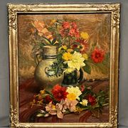 Karel Jongelinghs (1871-1948) « Nature morte aux fleurs ».