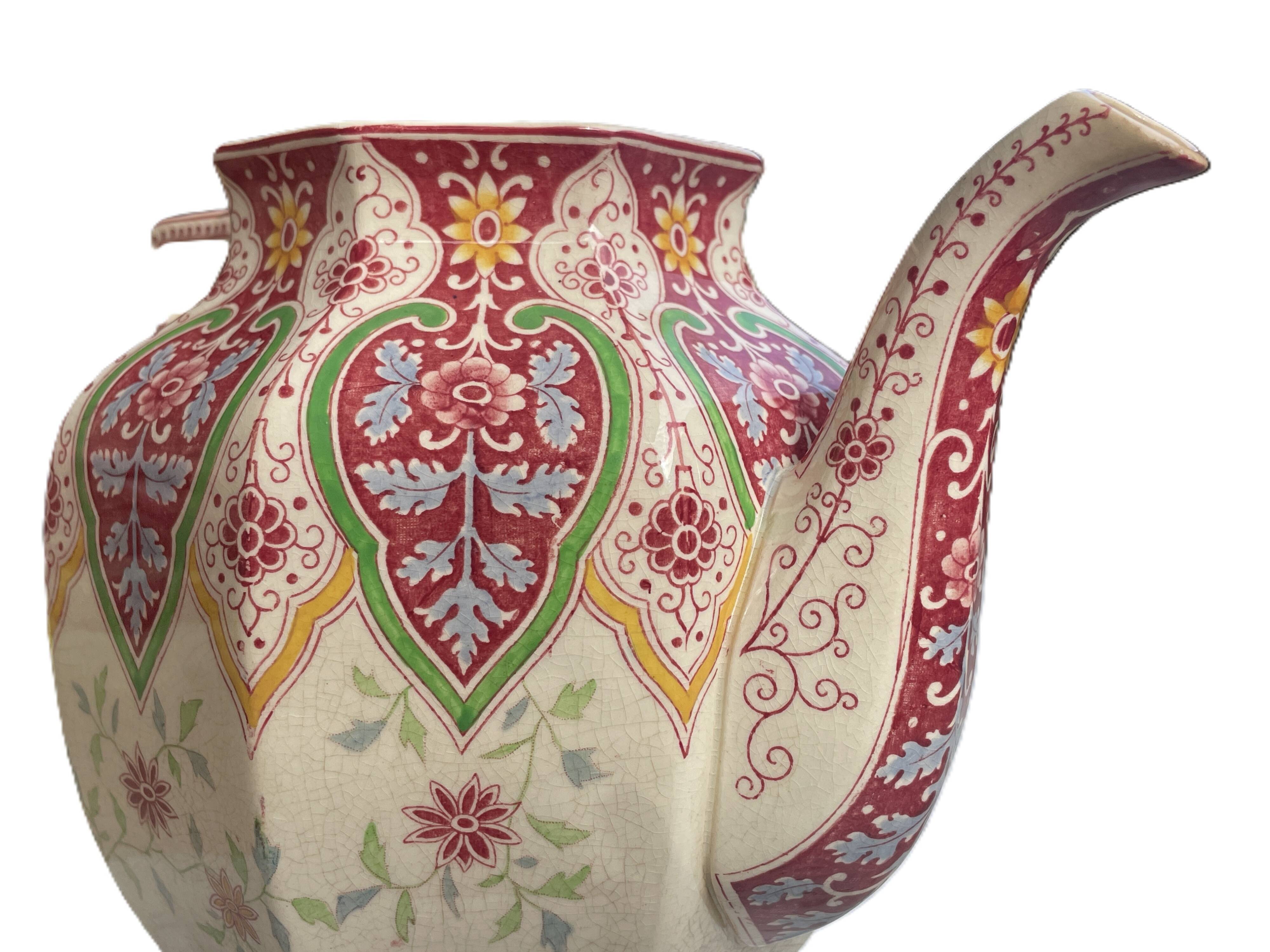 Théière Pékin Sarreguemines