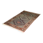 Vintage Hand-Woven Oriental Shiraz Rug, 1960s