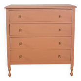 Commode vintage terracotta