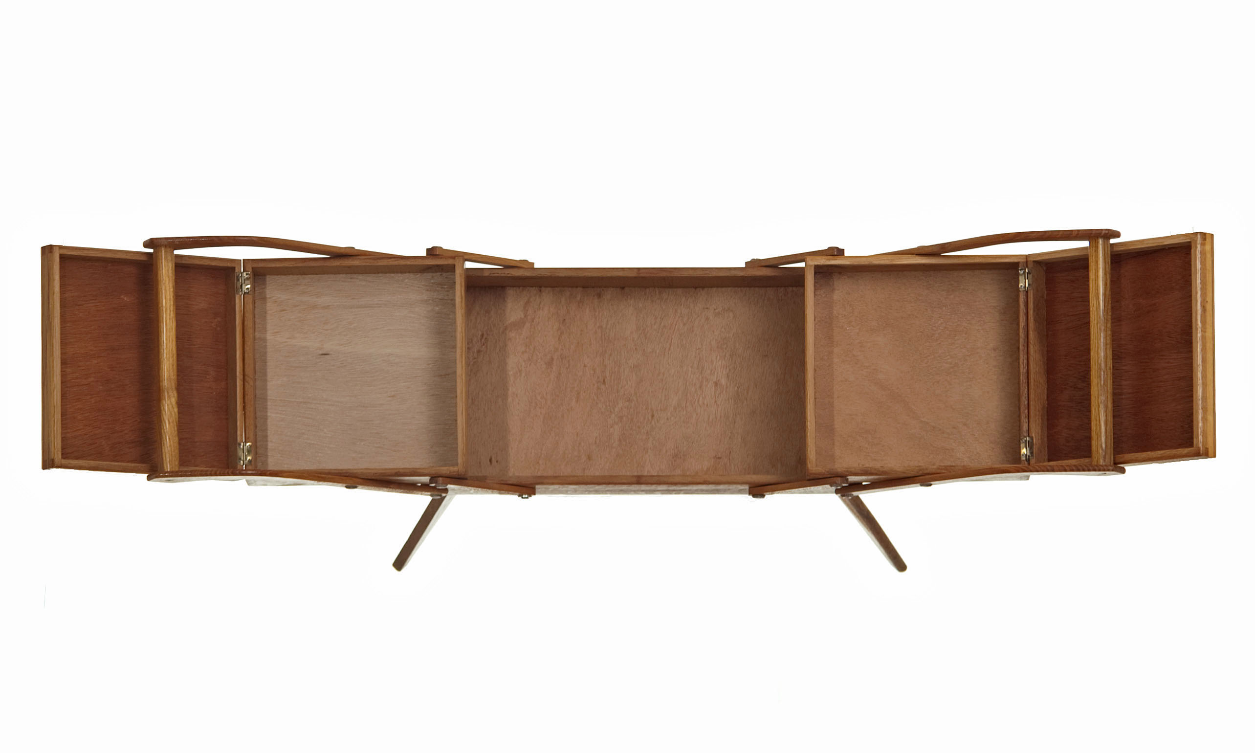 Vintage sewing basket