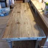 Console in solid mango wood