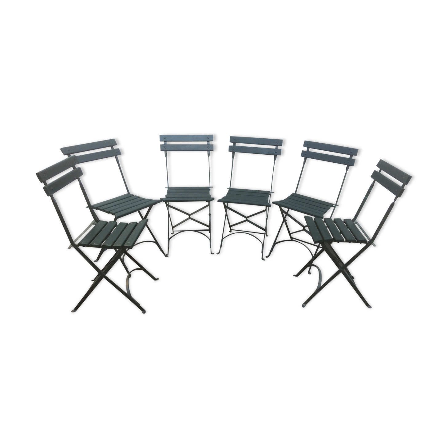 Garden folding chairs