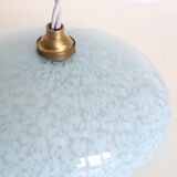 Blue Clichy glass suspension