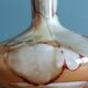 Marbled opaline vase, Stelvia, Empoli, Italy