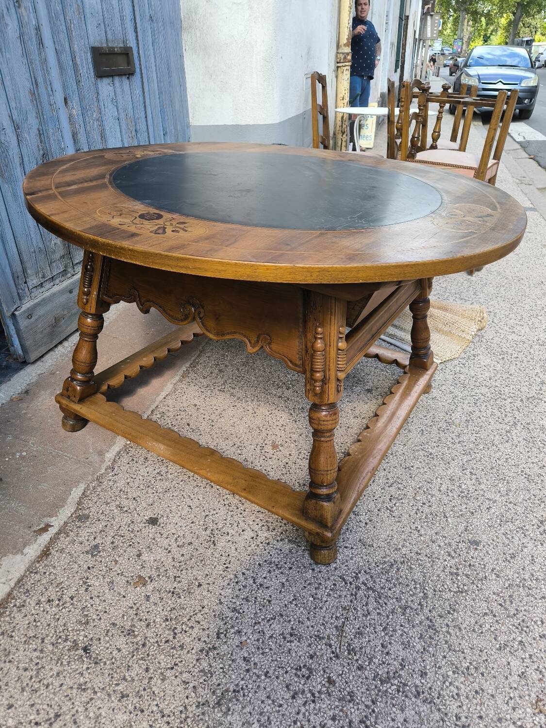 Table de changeur Suisse du XVIII siècle