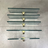 Wall mounted shelves by Peter Ghyczy, 1970s