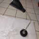 Table lamp by Marianne and Knut Hagberg vintage metal