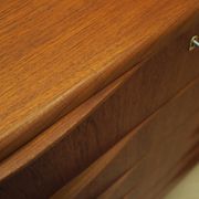 Commode en teck, design danois, années 1970, production : Danemark