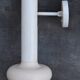 Large adjustable wall lamp saucer ufo Lita vintage metal