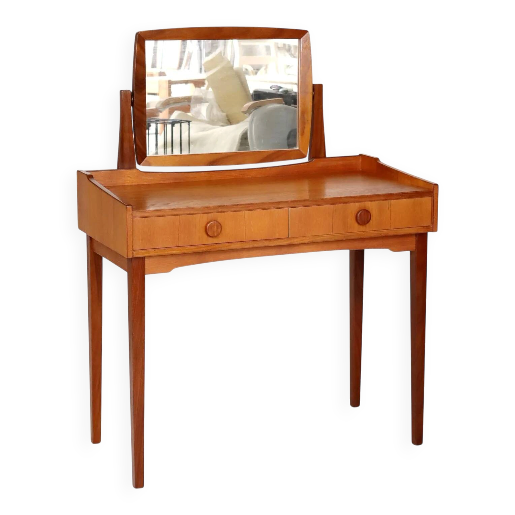 Scandinavian teak dresser from the 1960s.