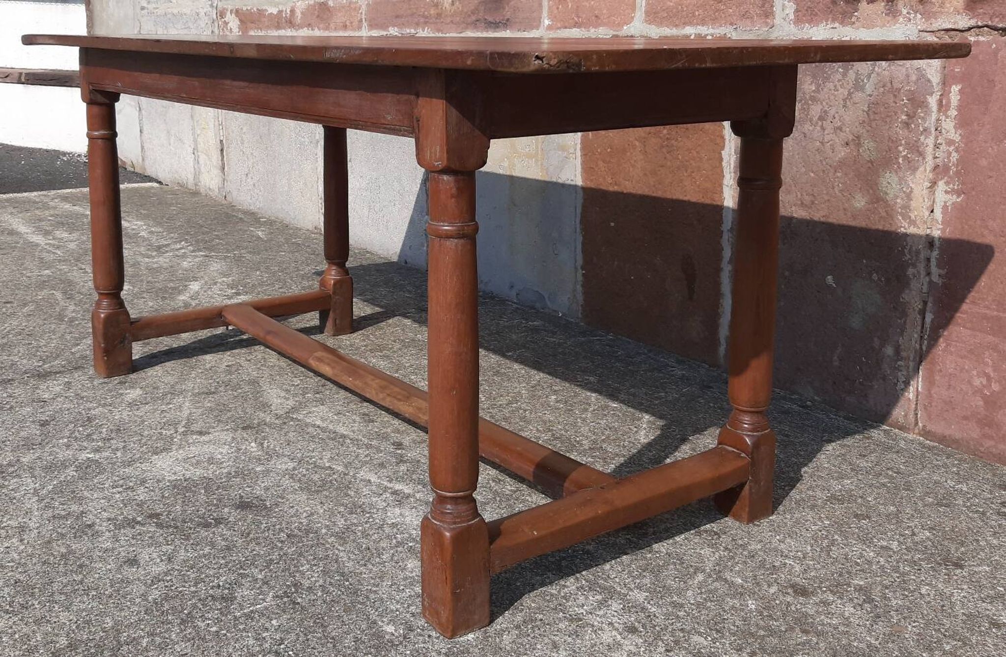 Table de ferme ancienne (175 x 71 cm.)