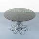 Sculptural Italian design table from 1970’s
