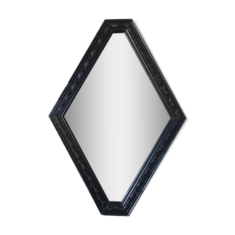 Miroir losange art déco 38x54cm
