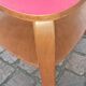Table de salon tripode double plateaux Hugues Steiner Bow Wood