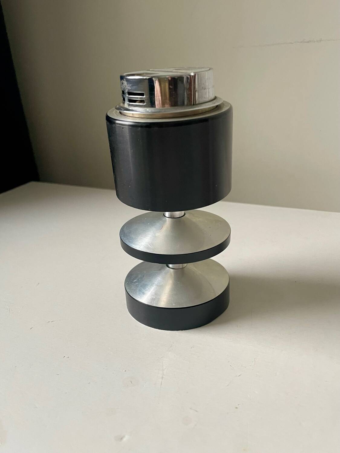 Vintage Modernist  SAROME Japan Table lighter Space age design