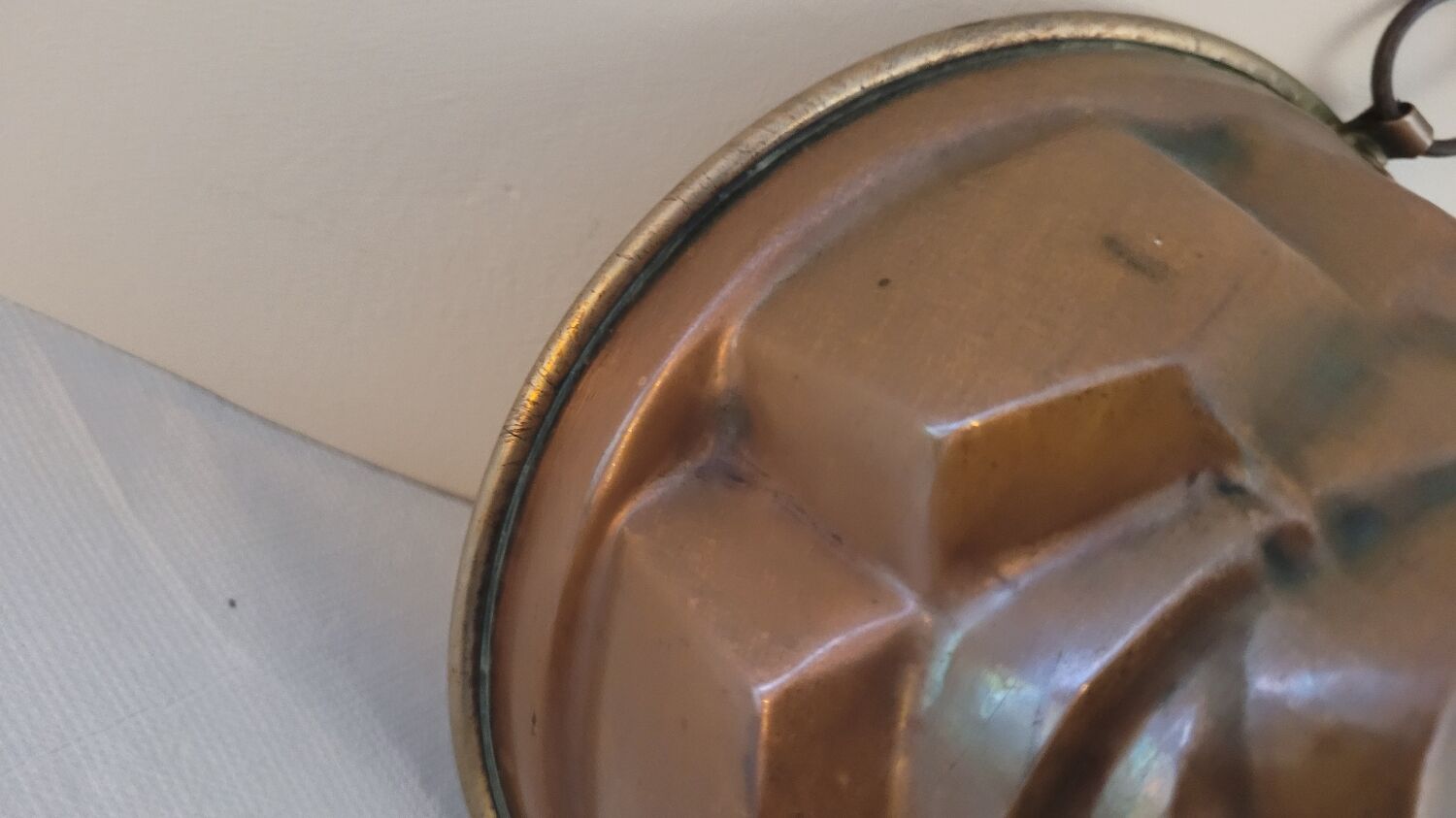 Copper kouglof mould