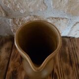 Set of 7 glasses and their Grespot Digoin stoneware decanter