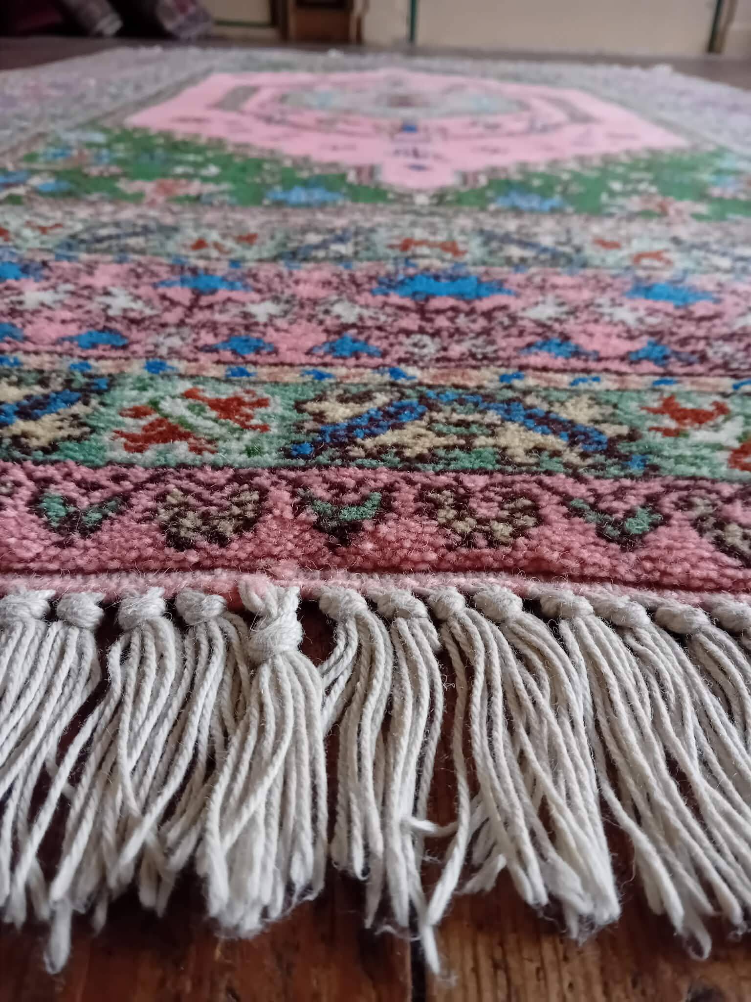 Handmade Berber rug Rabat 178x120cm