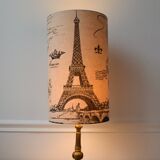 Lampshade with Eiffel Tower motif, Paris