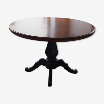 Solid wood roundtable