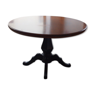 Solid wood roundtable