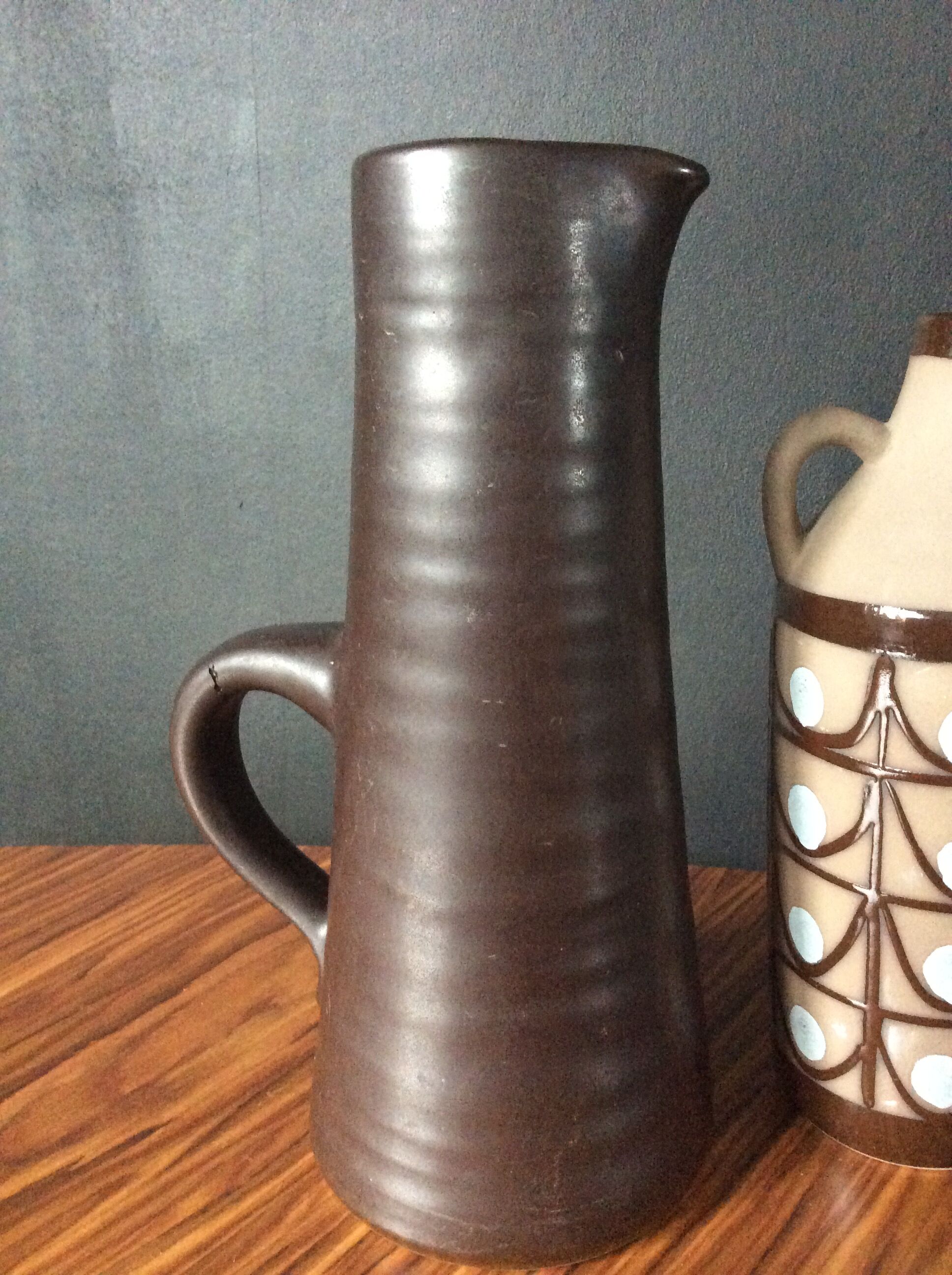 Série de 4 vases scandinaves des années 60-70
