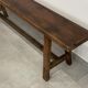 Pair of vintage oak farmhouse benches 3 places