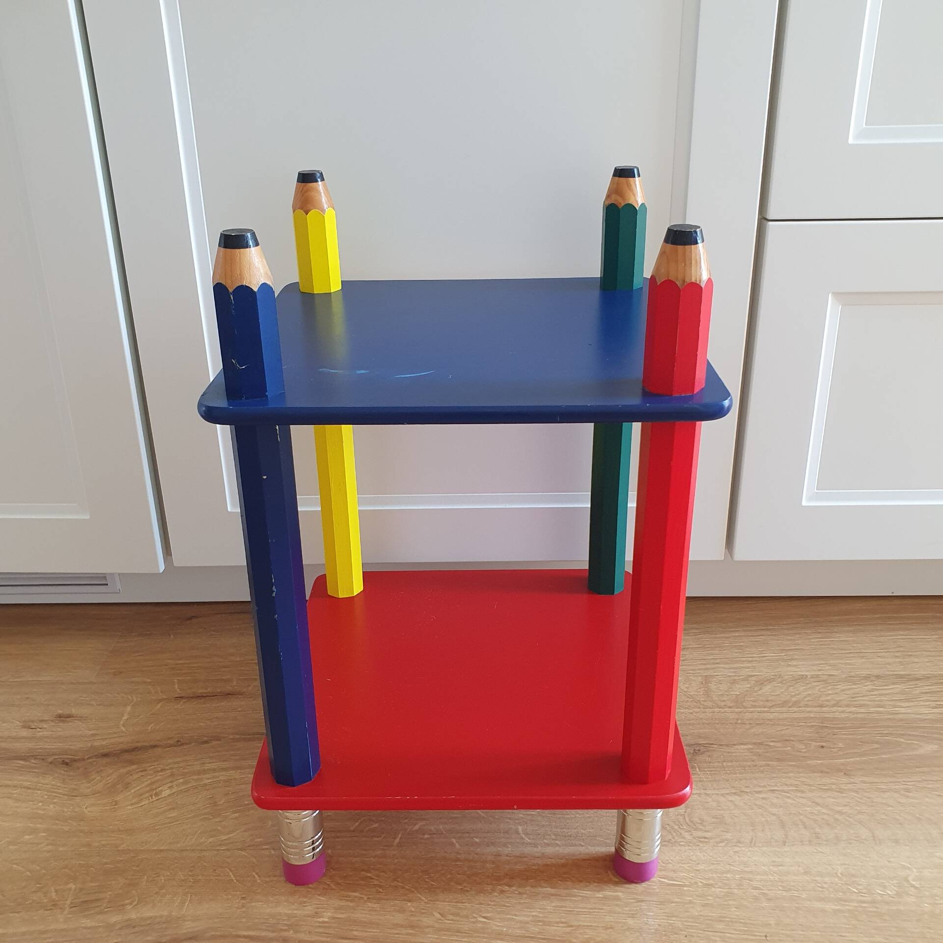 Occasional bedside table / pencil foot eraser attributed to Pierre Sala