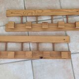Pair of vintage coat hooks from the 70s and 80s