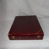 24-piece silver-plated cutlery set with box