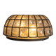 Ceiling lights in iron and clear glass by Limburg, Germany, 1960s.