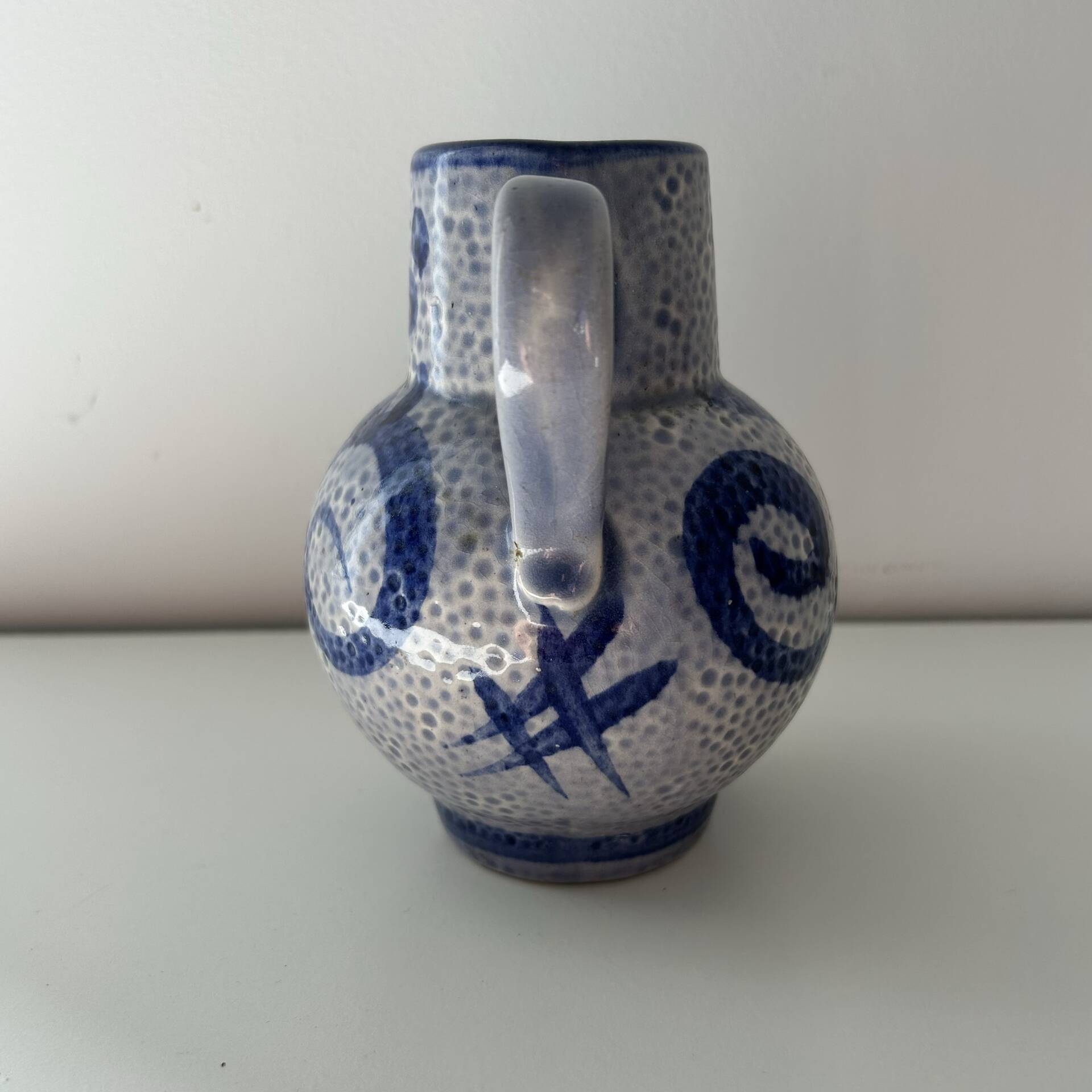 Pichet décor bleu W.Germany