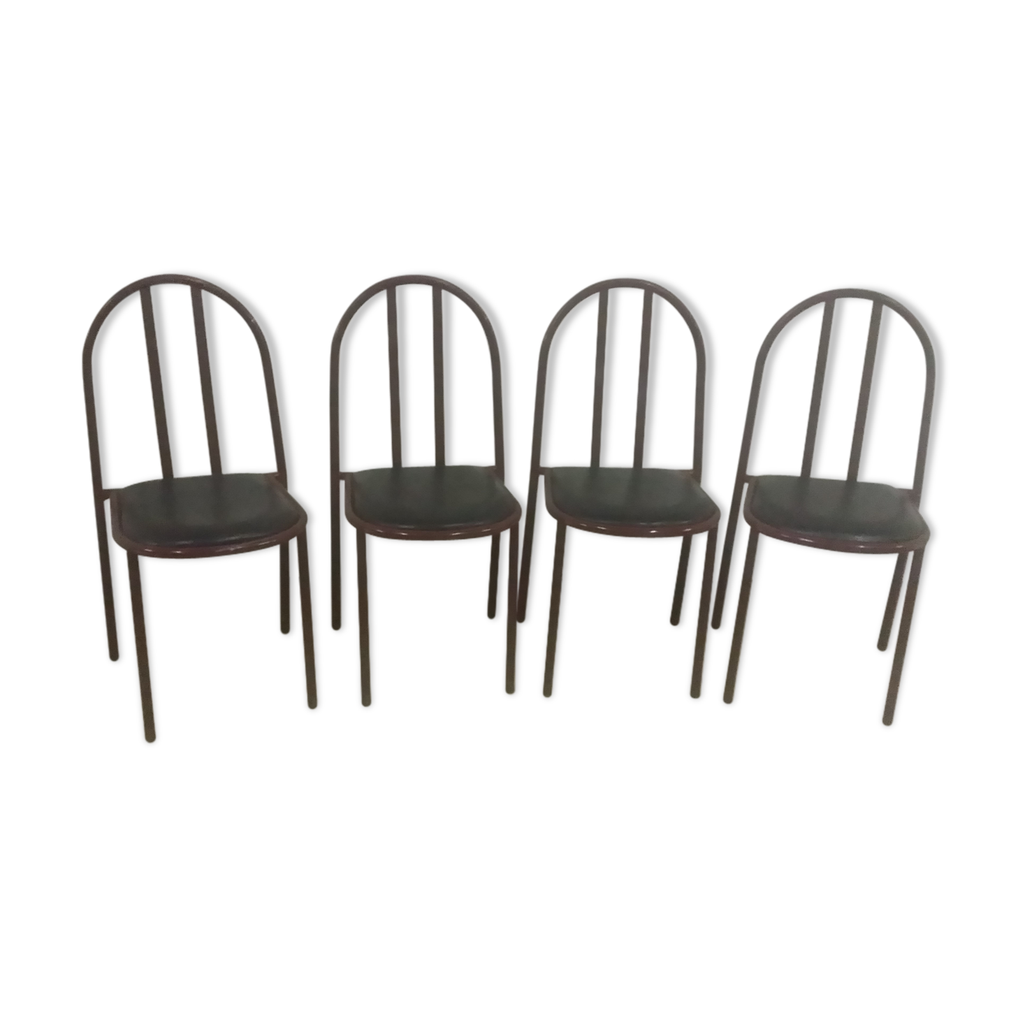 lot of 4 Chairs Mallet Stevens