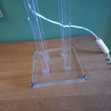 80s plexiglass lamp