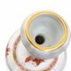 Duo en Porcelaine de Herend - Chandelier et Clochette Apponyi Orange