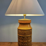 Ceramic lamp Scheurich circa 50s