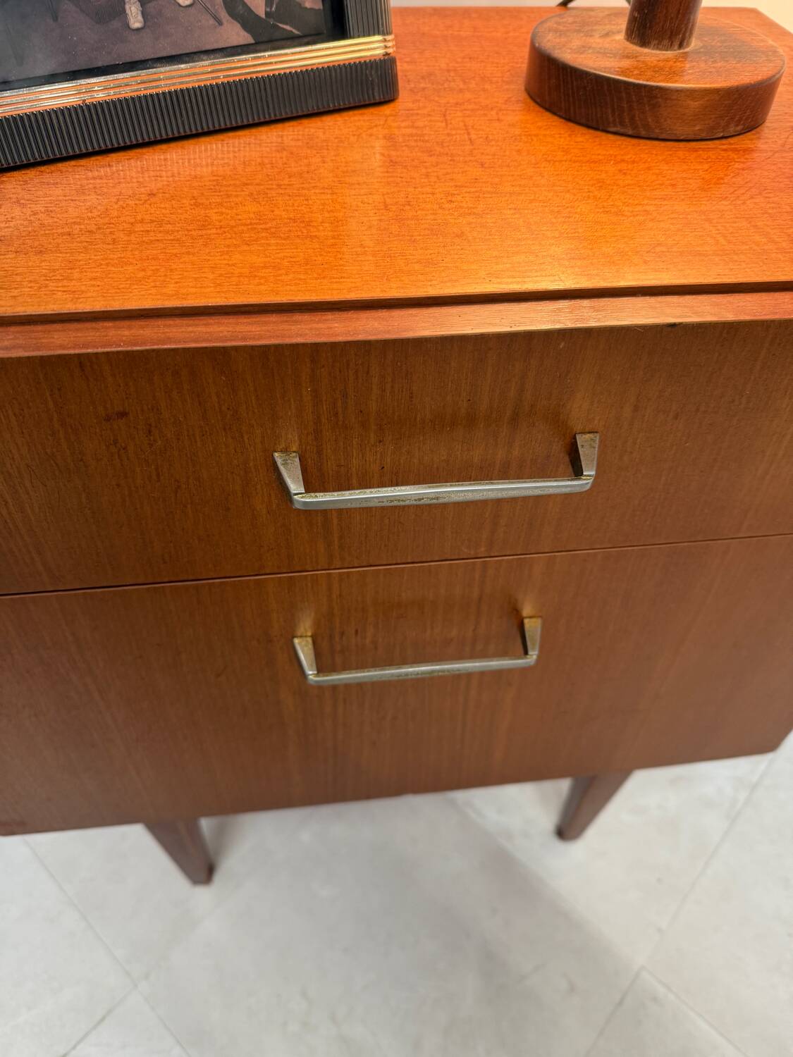 Vintage bedside table