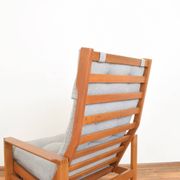 Mid-Century Danish Oak Armchair by Leif Alring for Madsen & Schubell, 1960s