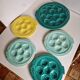 Lot de 4 assiettes plus un plat de fruits de mer Niderviller