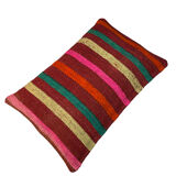 Vintage turkish handmade kilim cushion cover , 30 x 50 cm