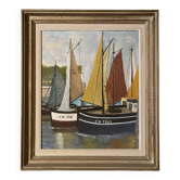 Painting "The Sailboats"