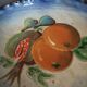 Vintage fruit bowl signed Pagric Spain 1980s