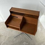 Fimsa Roma Italy teak console or small desk