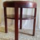 Art Deco side table in solid wood - 1940s/50s