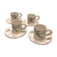 Cups and saucers
