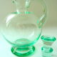 Crystal globular decanter from the daum house