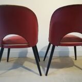 Paire de chaises dite année 50